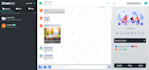 develop a  group chat room web script , live communication