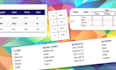create HTML table with HTML and CSS