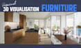 do  furniture modeling and 3d rendering