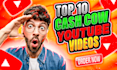 create HD quality top 10 cash cow youtube videos in 24 hours