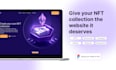 design your nft collection website