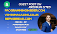 publish guest post on programminginsider, ventsmagazine and newsbreak