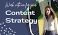 help with your market and content strategy, brand identity