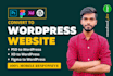 convert PSD to wordpress,figma to wordpress,xd to wordpress