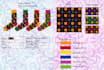 create beautiful and fun socks patterns