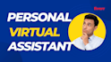 do virtual assistant, email finder, data entry, web research