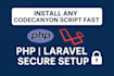 install any codecanyon or PHP script on your server or hosting