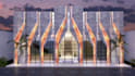 do event planning  hall 3d rendering and modeling