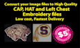 professional custom embroidery digitizer an hours
