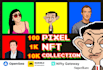 create a stunning pixel nft art collection