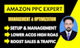 setup and optimize amazon PPC campaigns , amazon fba ppc ads campaign