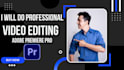 do professional video editing in adobe premiere pro