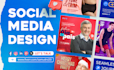 design 10 social media posts, social media post design