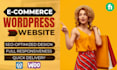 design professional wordpress woo commerce ecommerce website