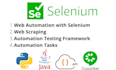 web automation tasks and scrape data using python and selenium