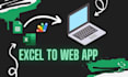 excel spread google sheet into web application