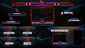 design unique twitch animated overlay, panels, screens, alerts