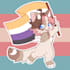 draw a chibi furry or anime character