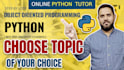 teach you python programming