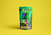 design holographic mylar bag