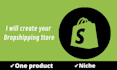 give you from 0 higly converting store shopify dropshipping