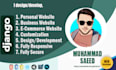 design and develop professional responsive website