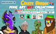 create unique pixel art nft, pixel character