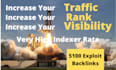 create 5100 top ranking exploit backlinks