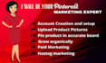 be your pinterest marketing and management expert
