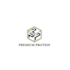 design premium protein logo