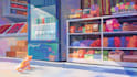 paint background art for your visual novel, animation