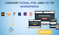 convert figma to wordpress or figma to elementor pro
