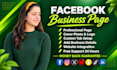 do facebook business page creation , fb fan page and setup