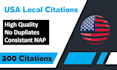 do USA local citation and directories submission