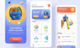 develop educational app, learning app or website for kids or students
