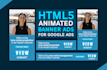 design animated GIF or HTML5 banner ads
