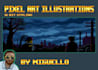 create any pixel art illustration