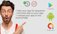 edit your app for playstore and appstore reskin admob