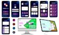 do mobile app UI UX design and website UI UX design