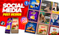 design professional social media banners, post, creative ads