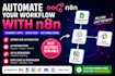 build n8n automation workflows with ai, apis, gmail, google sheets and notion