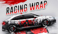 design  professional and unique racing car wrap