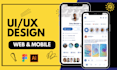 create UI UX or prototype wireframe for mobile app and website