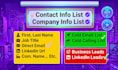 compile 10k contact email list, and niche targeted b2b lead generation