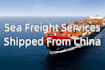 provide sea freight services from china
