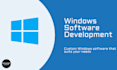 develop a professional software application for windows