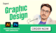 do graphic design and photoshop editing