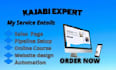 design kajabi, kajabi online course, kajabi websites, pipeline