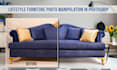 do lifestyle furniture photo manipulation in photoshop