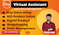 be your etsy virtual assistant